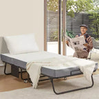 EROMMY Letto Pieghevole, 38''W Letto Pieghevole con Materasso Incluso, Divano Letto