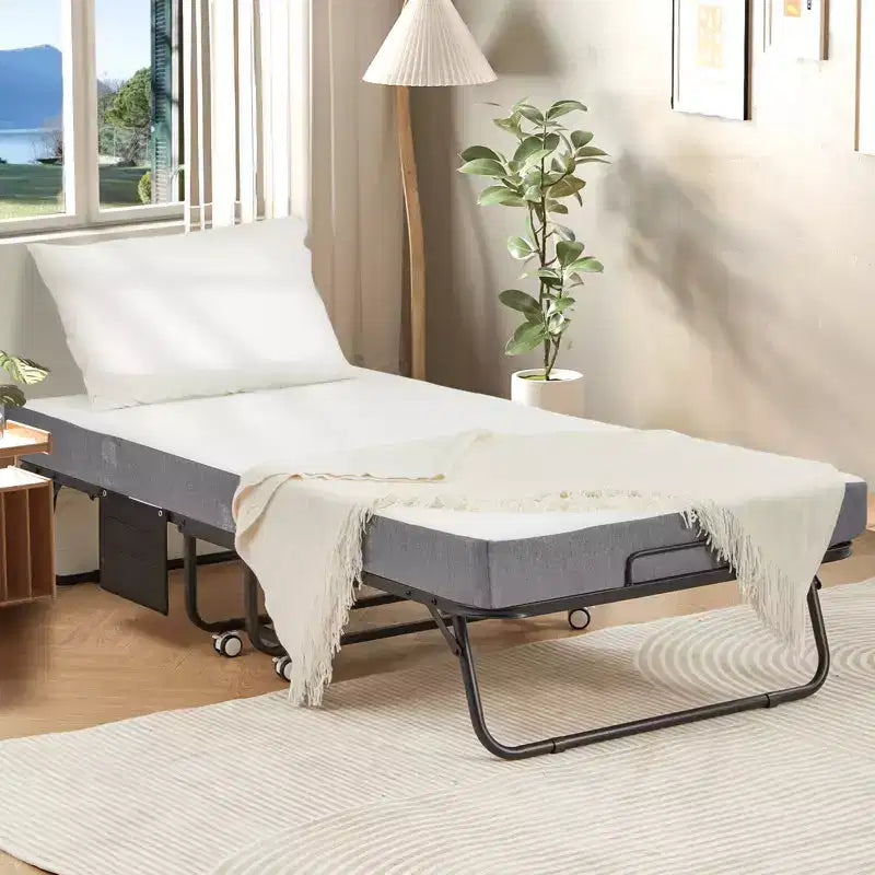 EROMMY Letto Pieghevole, 38''W Letto Pieghevole con Materasso Incluso, Divano Letto