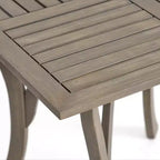 Christopher Knight Home Miro Set da pranzo da esterno a 5 pezzi in legno di acacia a doghe