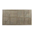 Christopher Knight Home Set da pranzo da 7 pezzi in legno di acacia a doghe per esterni Anchor