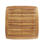 Christopher Knight Home Marias Set da pranzo da 5 pezzi in vimini e legno di acacia per esterni
