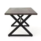 Christopher Knight Home Harbor Set da pranzo da esterno 7 pezzi in vimini e alluminio, Marrone scuro/Marrone