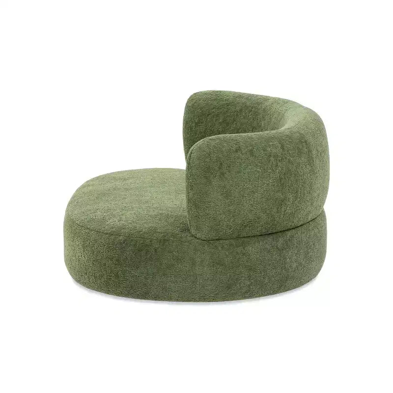 Jennifer Taylor Home Shep Divanetto curvo per cani 36, media, Teddy in pile verde muschio