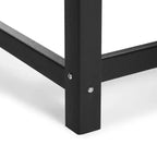 WestinTrends Malibu Arredo per Esterni per Bambini, Tavolo da Pranzo Quadrato da 76 cm in HDPE