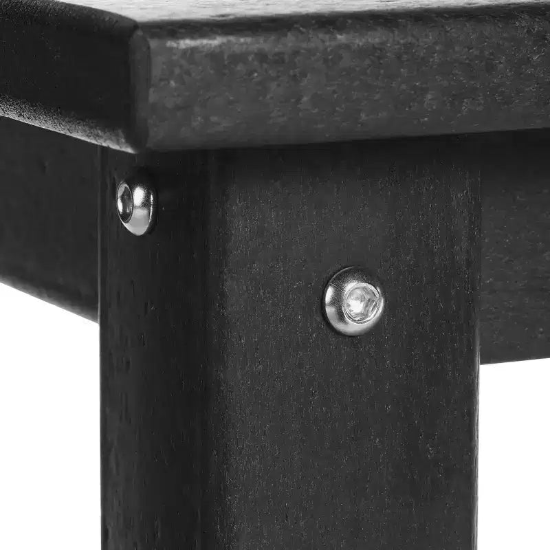 WestinTrends Malibu Arredo per Esterni per Bambini, Tavolo da Pranzo Quadrato da 76 cm in HDPE