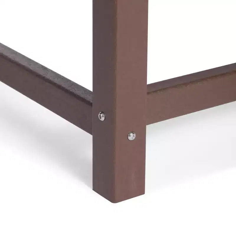 WestinTrends Malibu Arredo per Esterni per Bambini, Tavolo da Pranzo Quadrato da 76 cm in HDPE
