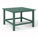 WestinTrends Malibu Arredo per Esterni per Bambini, Tavolo da Pranzo Quadrato da 76 cm in HDPE
