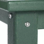 WestinTrends Malibu Arredo per Esterni per Bambini, Tavolo da Pranzo Quadrato da 76 cm in HDPE