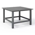 WestinTrends Malibu Arredo per Esterni per Bambini, Tavolo da Pranzo Quadrato da 76 cm in HDPE