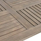 Set da pranzo Christopher Knight Home Mason da 7 pezzi in legno di acacia e vimini da esterno con cuscini