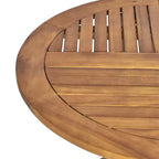 Set da pranzo Christopher Knight Home Mason da 7 pezzi in legno di acacia e vimini da esterno con cuscini