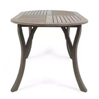 Set da pranzo Christopher Knight Home Mason da 7 pezzi in legno di acacia e vimini da esterno con cuscini
