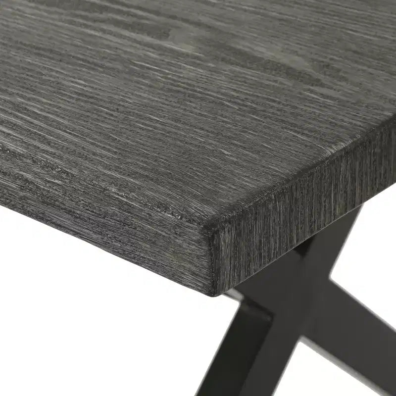 Christopher Knight Home Rolando Tavolo da Pranzo da Esterno 70,5 in Alluminio con Base a Slitta Incrociata
