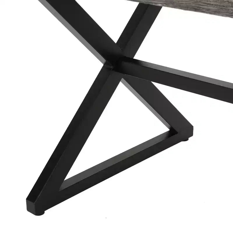 Christopher Knight Home Rolando Tavolo da Pranzo da Esterno 70,5 in Alluminio con Base a Slitta Incrociata