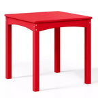 WestinTrends Treehouse Tavolo Quadrato per Bambini in Plastica HDPE da 24"