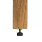 Christopher Knight Home Neva Set da Pranzo da Esterno 5 Pezzi con Tavolo in Legno di Acacia e Sedie in Vimini