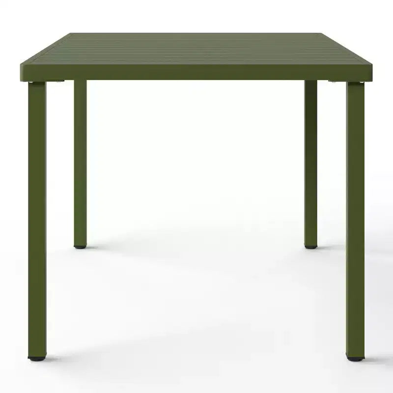 Set da 7 pezzi da pranzo per patio esterno WestinTrends Playa con sedie da patio impilabili