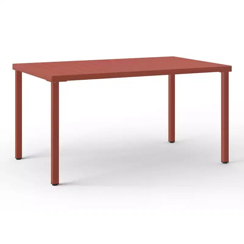 Set da 7 pezzi da pranzo per patio esterno WestinTrends Playa con sedie da patio impilabili