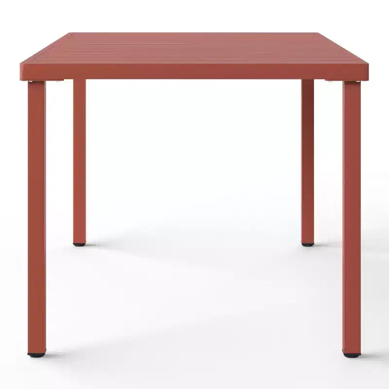 Set da 7 pezzi da pranzo per patio esterno WestinTrends Playa con sedie da patio impilabili