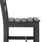 Set da pranzo rettangolare da esterno WestinTrends Ashore a 6 pezzi in HDPE con panca