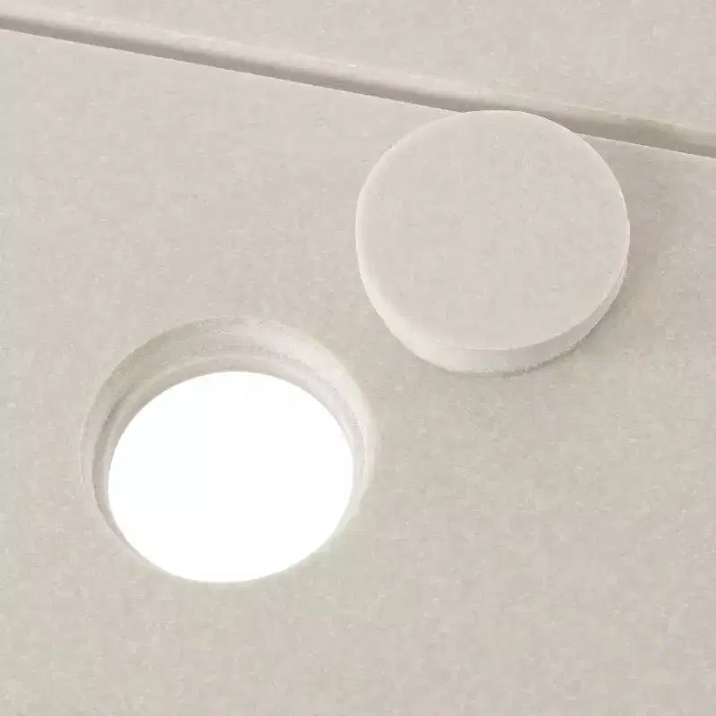 Set da pranzo rettangolare da esterno WestinTrends Ashore a 6 pezzi in HDPE con panca