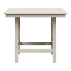WestinTrends Ashore Set da pranzo quadrato da esterno 5 pezzi in HDPE con poltrone