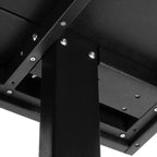 WestinTrends Ashore Set da pranzo quadrato da esterno 5 pezzi in HDPE con sedie laterali senza braccioli