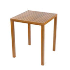 Christopher Knight Home Goleta Tavolo Alto da Bar da Esterno in Legno di Acacia con Piano a Doghe, Altezza 100 cm