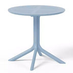 Tavolo da pranzo rotondo da esterno in plastica per 4 persone WestinTrends Playa 31.5