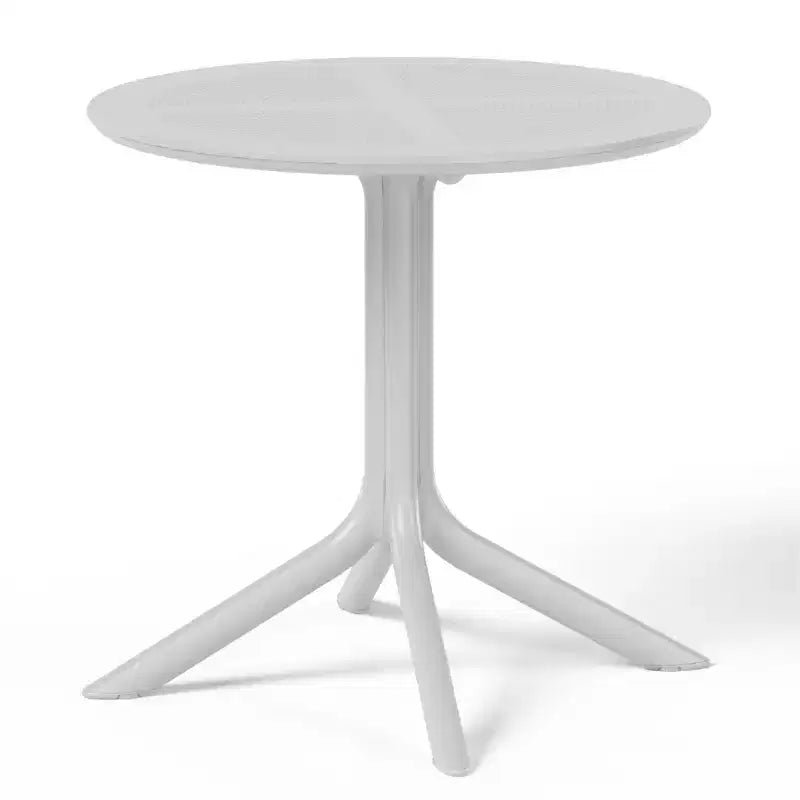 Tavolo da pranzo rotondo da esterno in plastica per 4 persone WestinTrends Playa 31.5