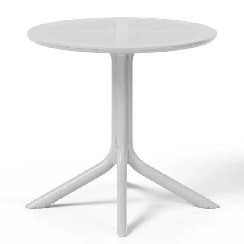 Tavolo da pranzo rotondo da esterno in plastica per 4 persone WestinTrends Playa 31.5