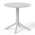 Tavolo da pranzo rotondo da esterno in plastica per 4 persone WestinTrends Playa 31.5