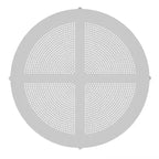 Tavolo da pranzo rotondo da esterno in plastica per 4 persone WestinTrends Playa 31.5
