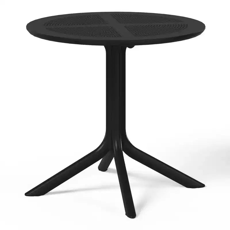 Tavolo da pranzo rotondo da esterno in plastica per 4 persone WestinTrends Playa 31.5