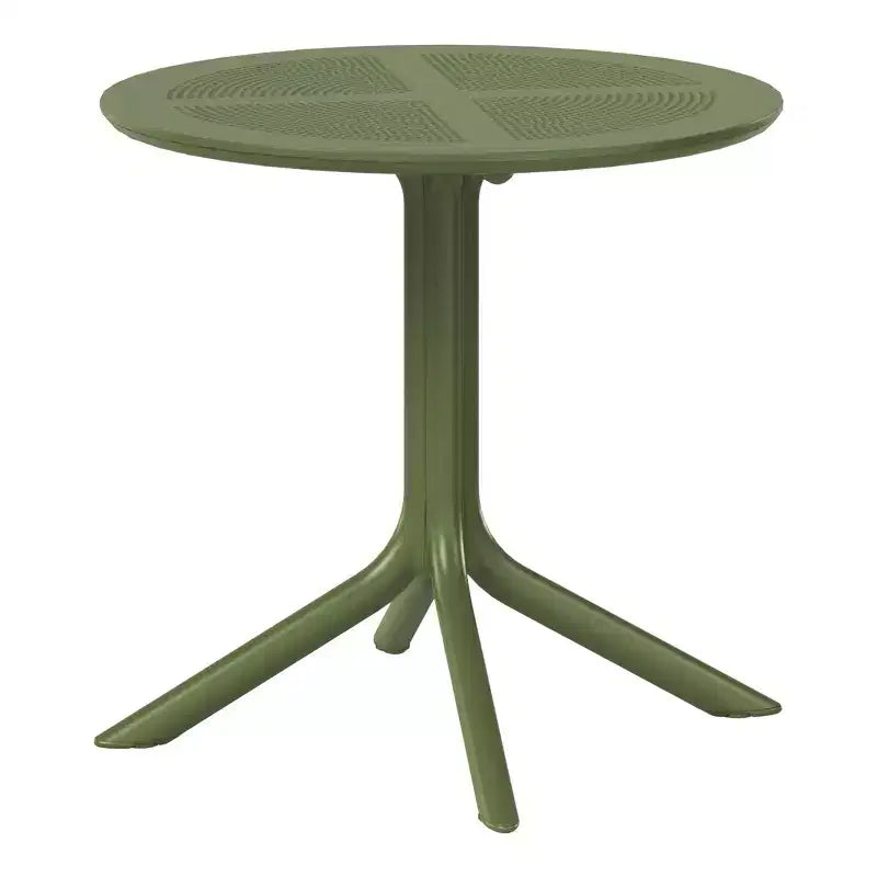 Tavolo da pranzo rotondo da esterno in plastica per 4 persone WestinTrends Playa 31.5