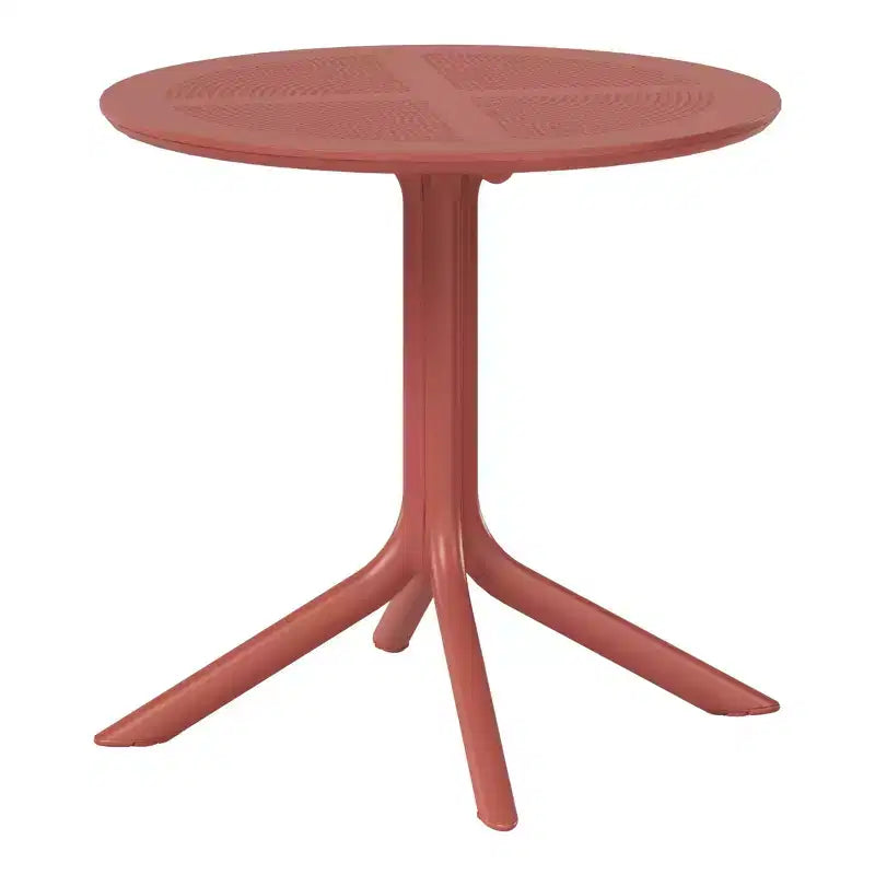 Tavolo da pranzo rotondo da esterno in plastica per 4 persone WestinTrends Playa 31.5