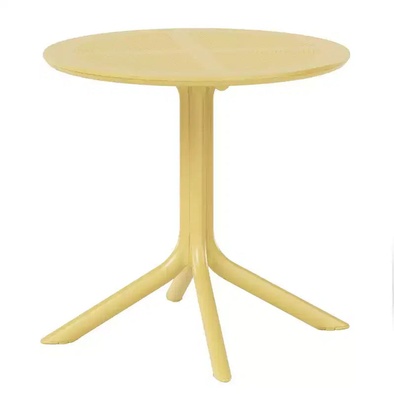 Tavolo da pranzo rotondo da esterno in plastica per 4 persone WestinTrends Playa 31.5