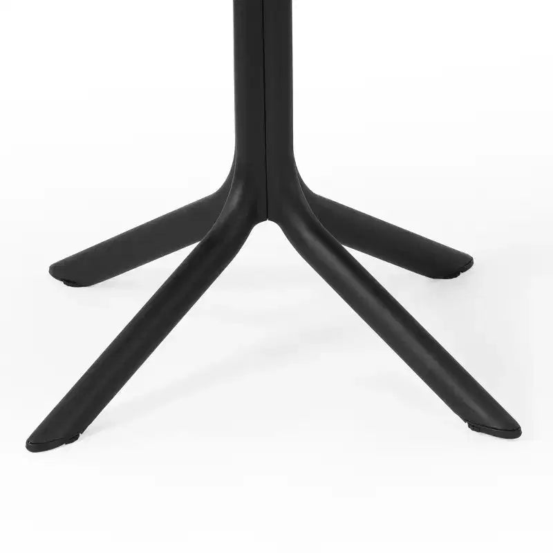 WestinTrends Playa, tavolo da pranzo da esterno quadrato in resina plastica da 31,5" per 4 persone