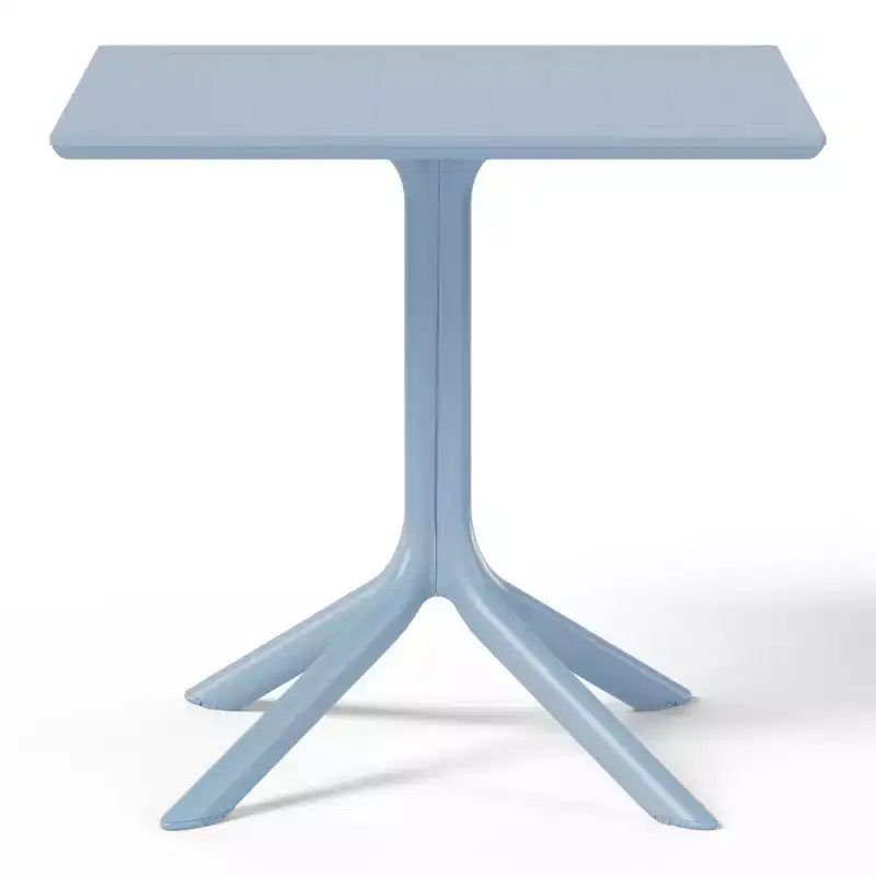 WestinTrends Playa, tavolo da pranzo da esterno quadrato in resina plastica da 31,5" per 4 persone