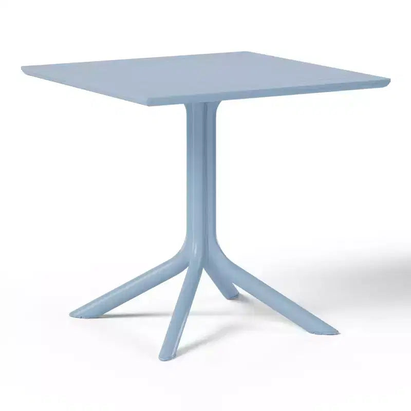 WestinTrends Playa, tavolo da pranzo da esterno quadrato in resina plastica da 31,5" per 4 persone