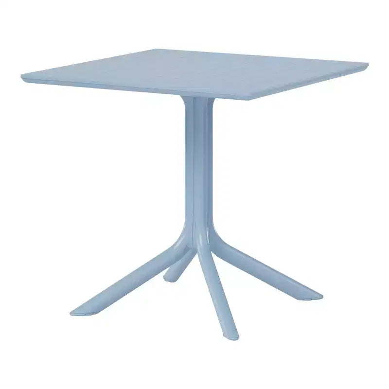WestinTrends Playa, tavolo da pranzo da esterno quadrato in resina plastica da 31,5" per 4 persone