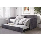 Divano letto imbottito Melissa Twin Home Design con letto estraibile