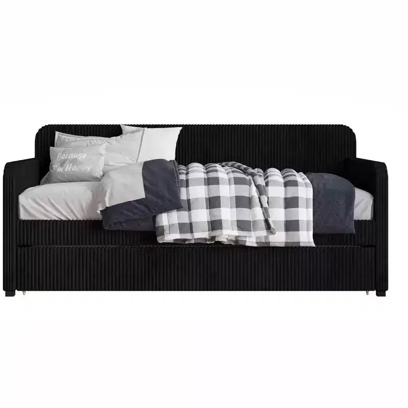Divano letto imbottito Melissa Twin Home Design con letto estraibile