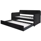 Divano letto imbottito Melissa Twin Home Design con letto estraibile