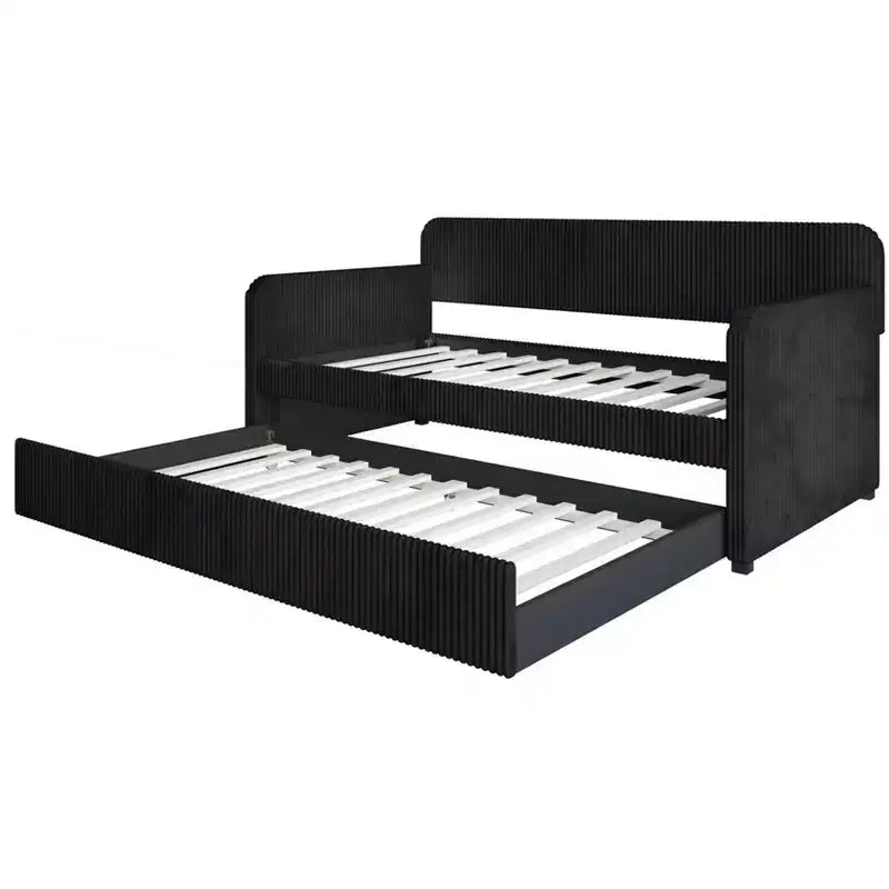 Divano letto imbottito Melissa Twin Home Design con letto estraibile