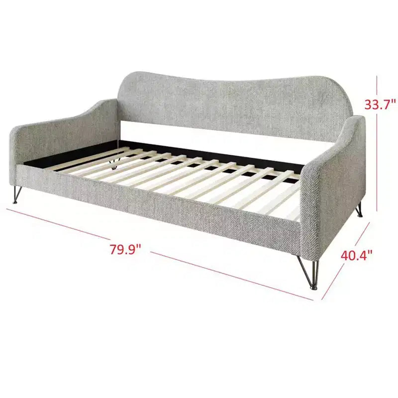 Divano letto singolo imbottito Natty Home Design