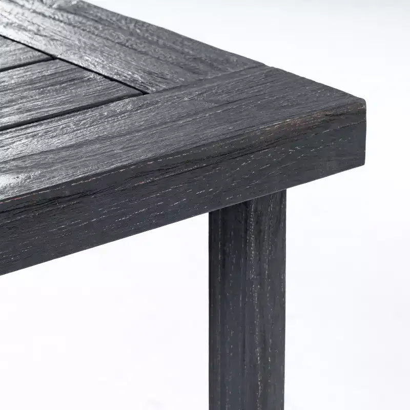 Set da pranzo da esterno GDFStudio Broderick in legno di acacia a 6 pezzi con panca e cuscini