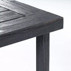 Set da pranzo da esterno GDFStudio Broderick in legno di acacia a 6 pezzi con panca e cuscini