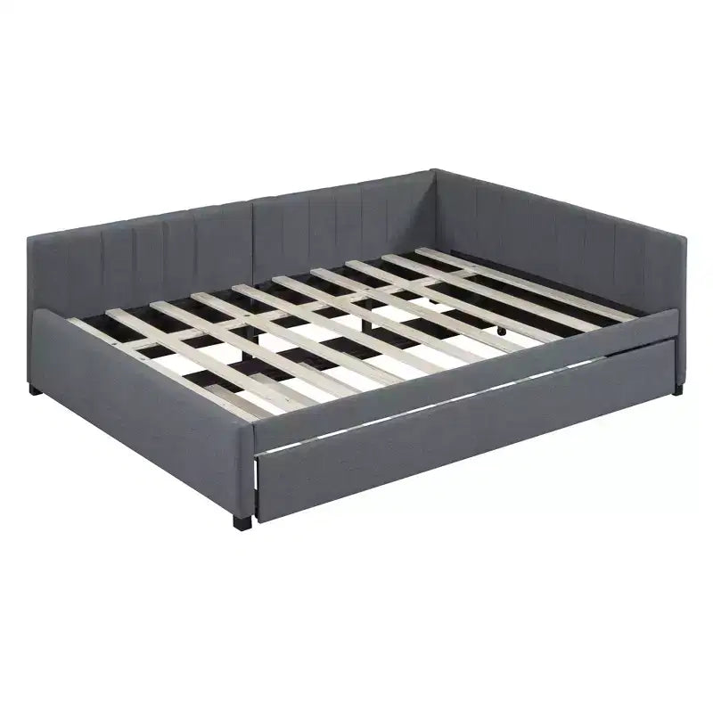 Whisen Daybed Imbottito Matrimoniale con Letto Estraibile e Struttura Divano Letto
