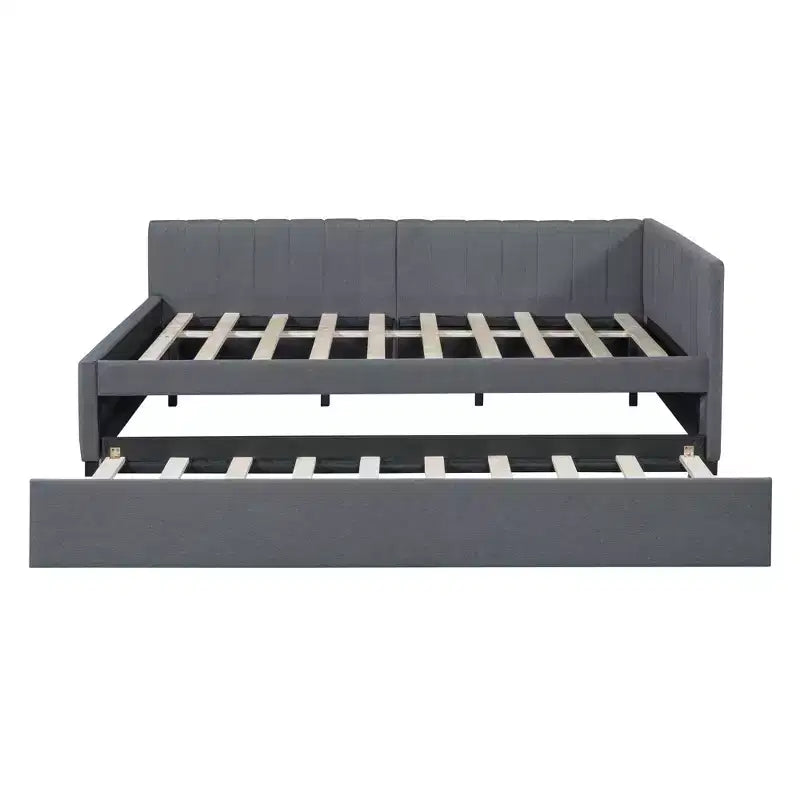 Whisen Daybed Imbottito Matrimoniale con Letto Estraibile e Struttura Divano Letto